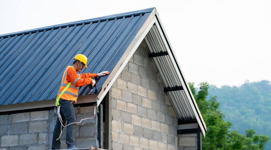 Professional metal roof installation in Newhope, AR